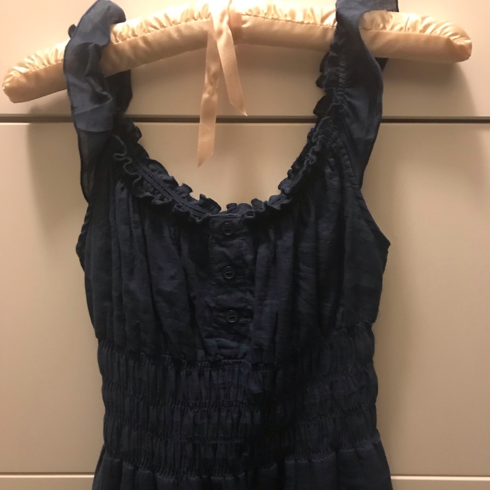 Blue dress